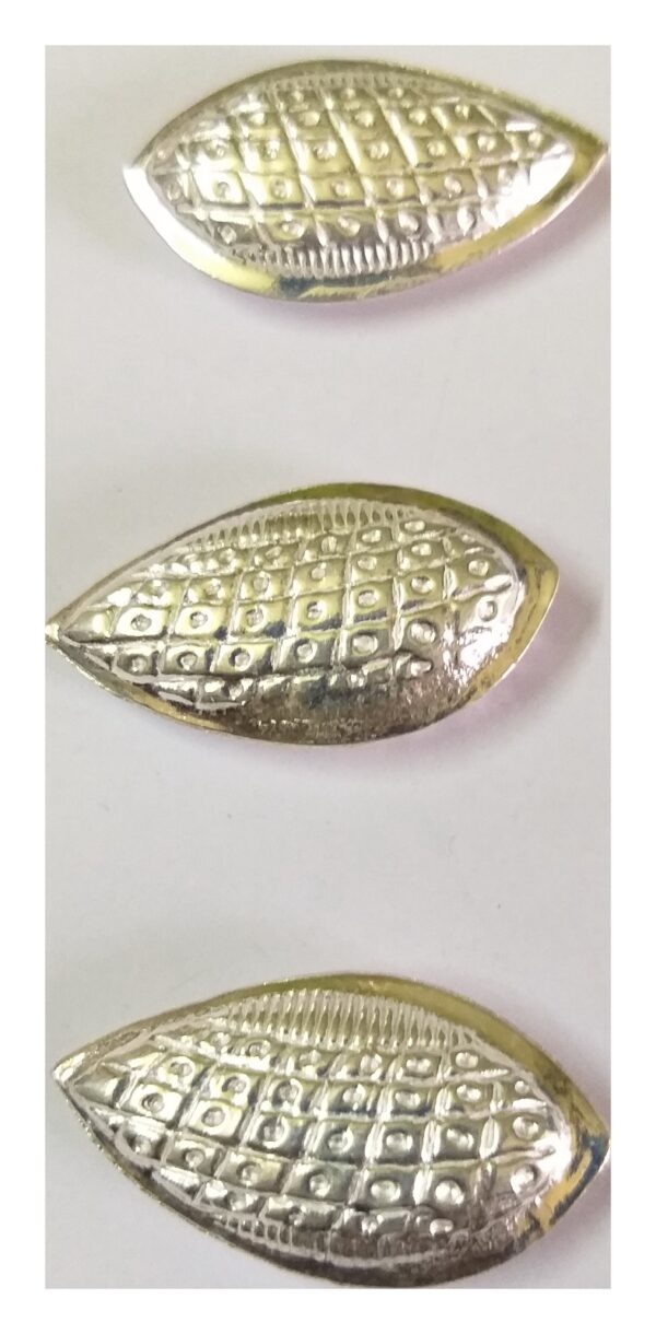 Pure Silver Almond Set Of - 03